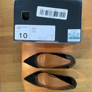 Isabelle Patent Pumps - JCrew, black NWT